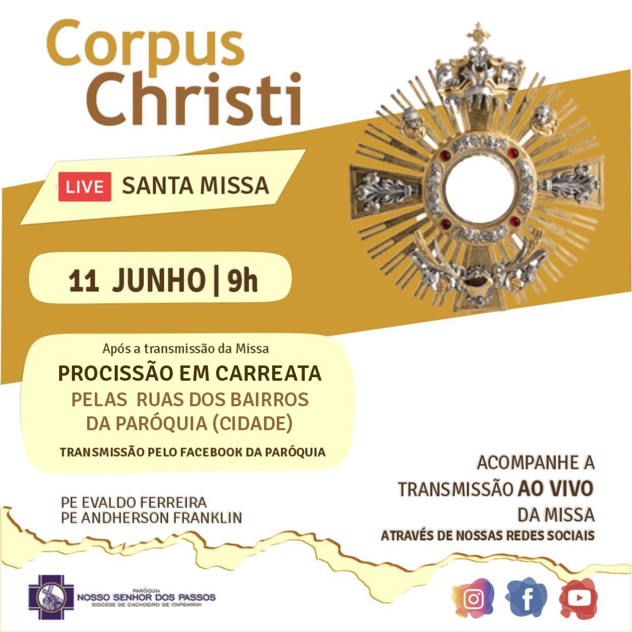 Corpus Christi - Live Santa Missa